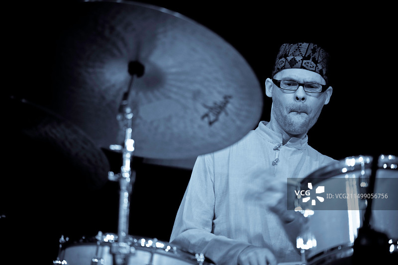 奥莱斯兄弟在英国伦敦伊灵爵士音乐节上表演图片素材