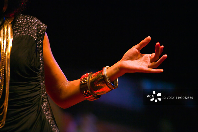 塞莉亚和海琳·福萨特在吉米·里昂斯舞台上演唱《努比亚人》（2010年蒙特雷爵士音乐节，加利福尼亚）图片素材