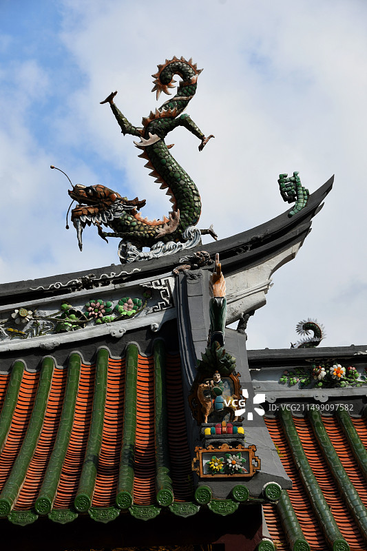 新加坡天福宫 Thian Hock Keng图片素材