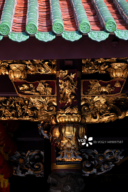 新加坡天福宫 Thian Hock Keng图片素材