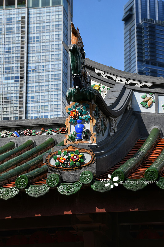 新加坡天福宫 Thian Hock Keng图片素材