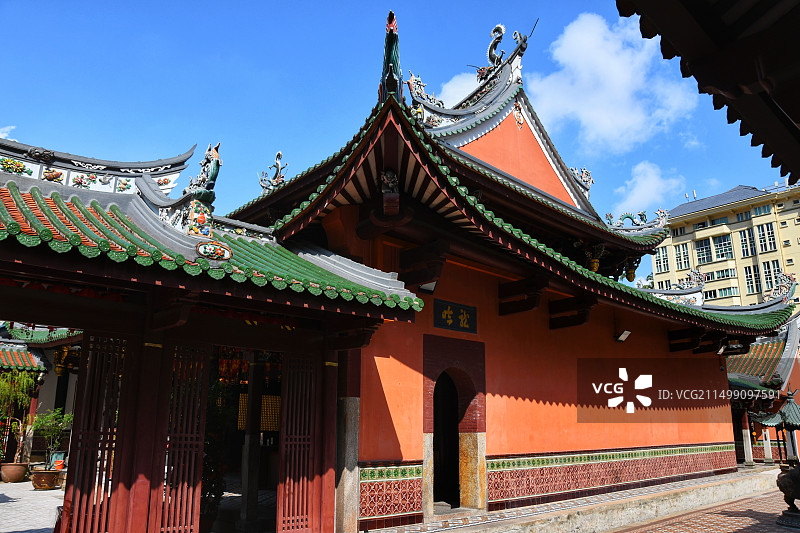 新加坡天福宫 Thian Hock Keng图片素材
