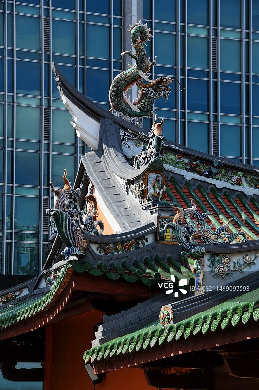 新加坡天福宫 Thian Hock Keng图片素材