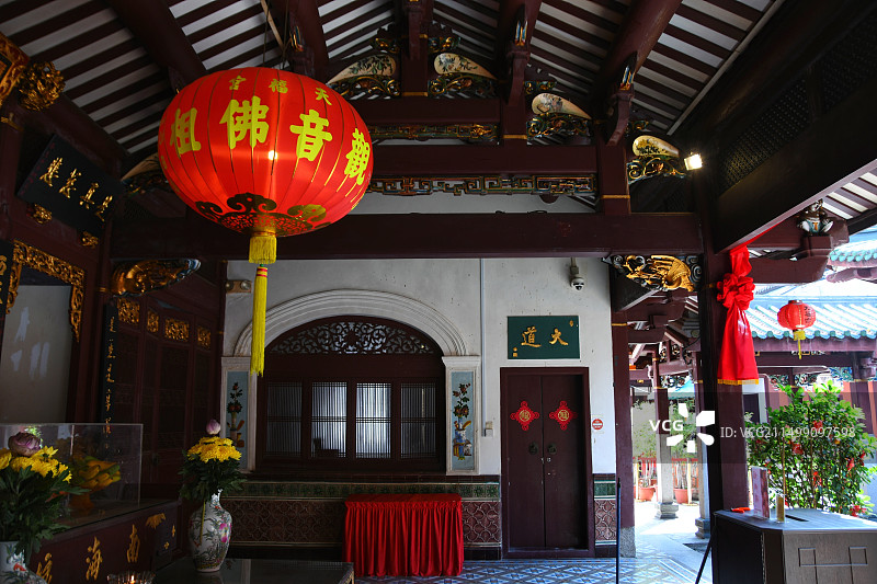 新加坡天福宫 Thian Hock Keng图片素材