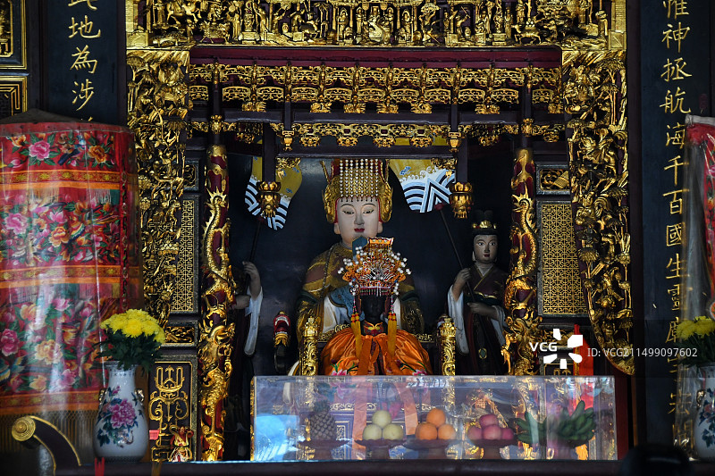 新加坡天福宫 Thian Hock Keng图片素材