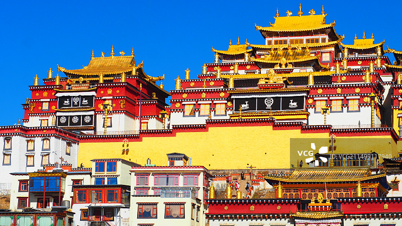 云南 · 香格里拉 · 噶丹松赞林寺图片素材