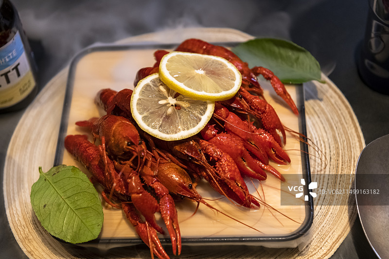 冰镇龙虾图片素材