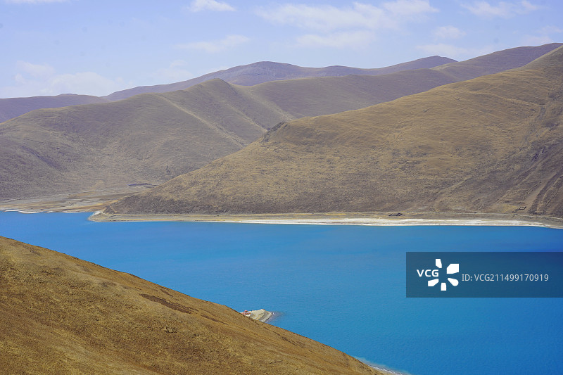 西藏圣湖羊卓雍措图片素材