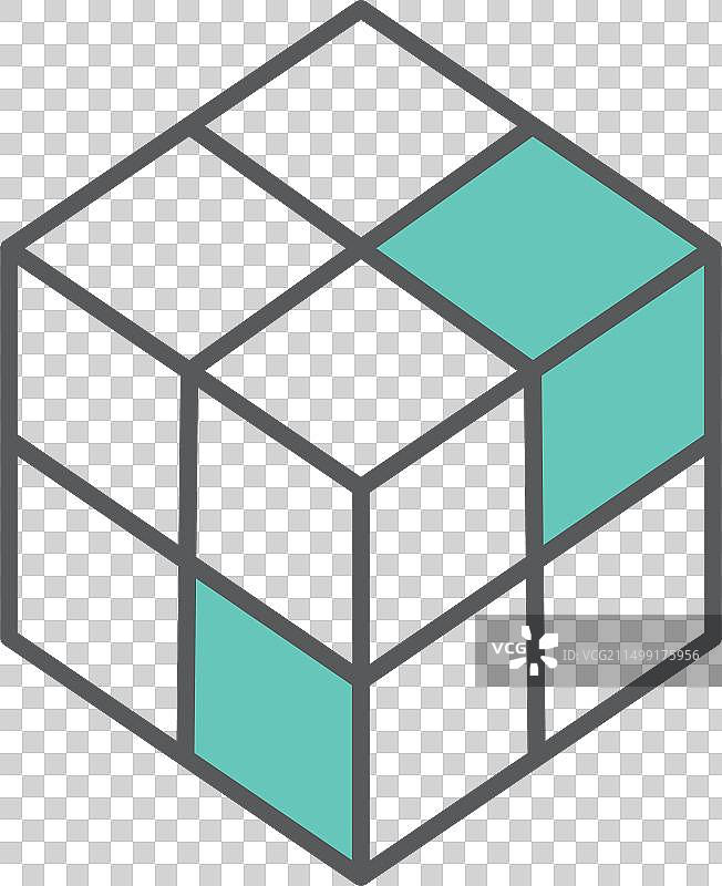 正方体图片素材