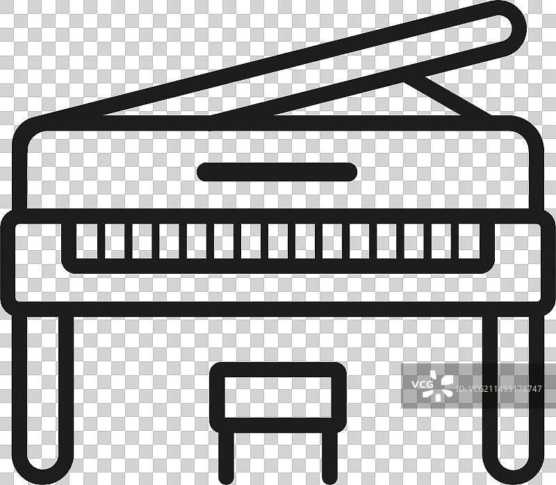 立式钢琴图片素材