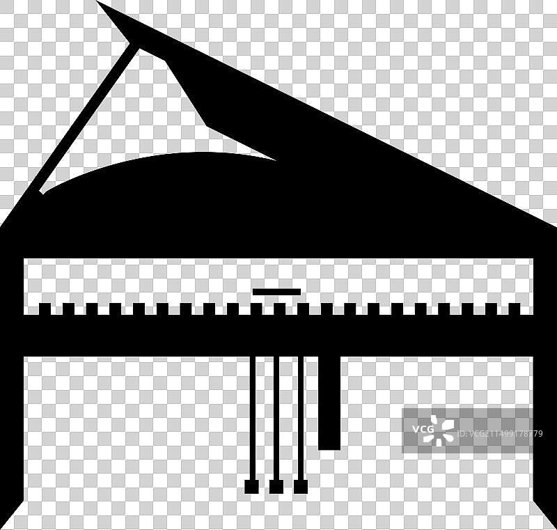 立式钢琴图片素材