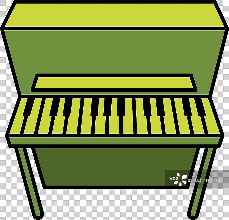 立式钢琴图片素材