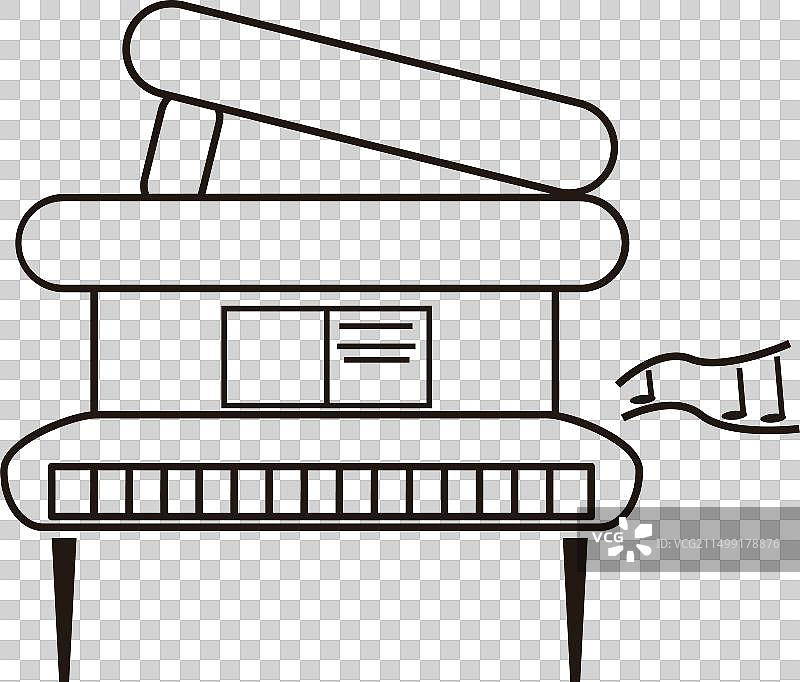 立式钢琴图片素材