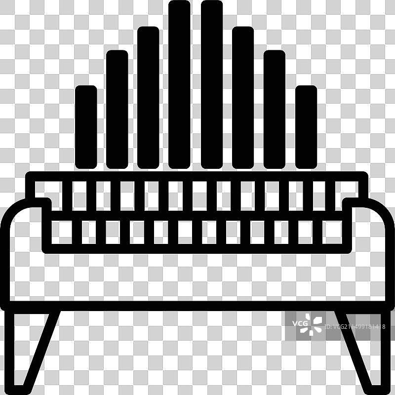 管风琴图片素材