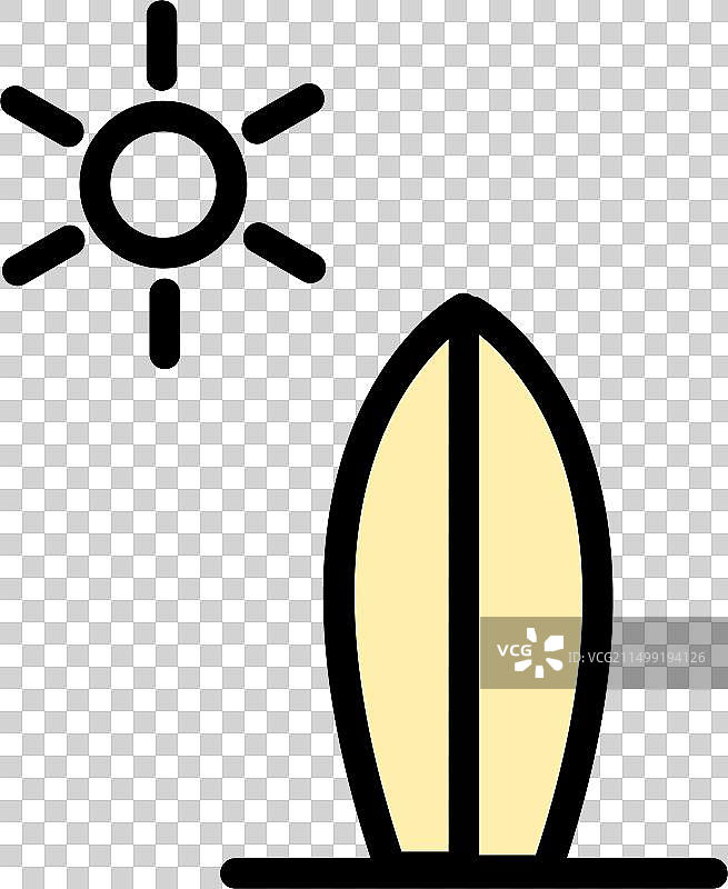 冲浪板图片素材