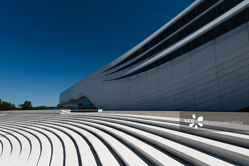 丝绸之路艺术中心建筑图片素材