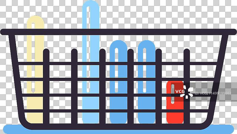 餐具晾干架图片素材