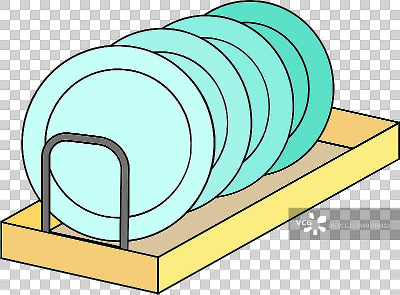 餐具晾干架图片素材