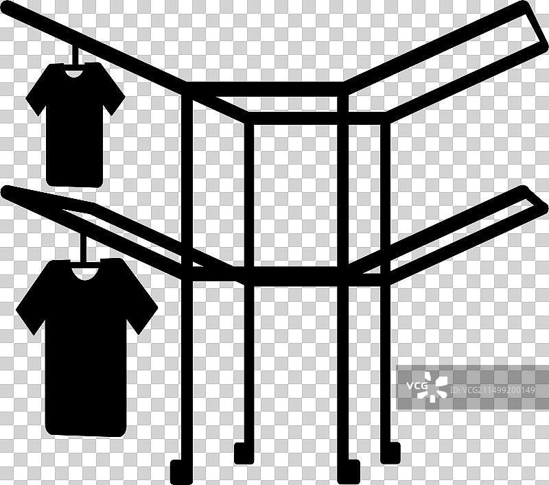 晾衣架图片素材