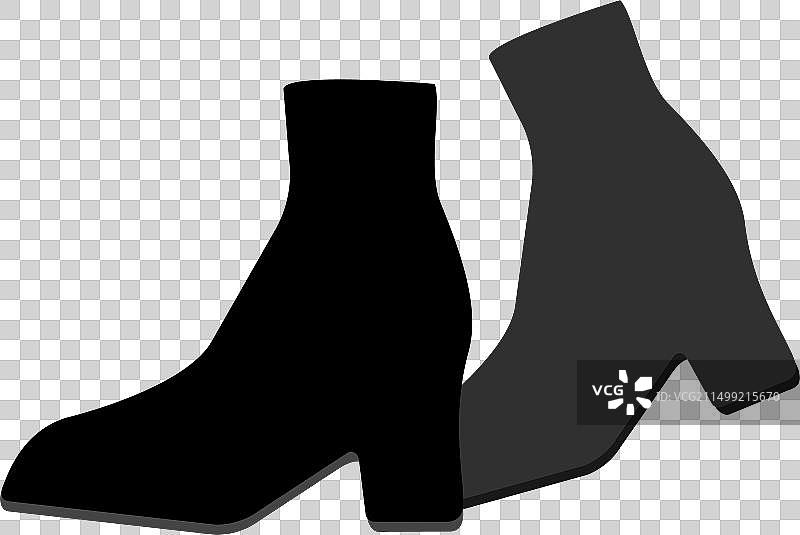 踝靴图片素材