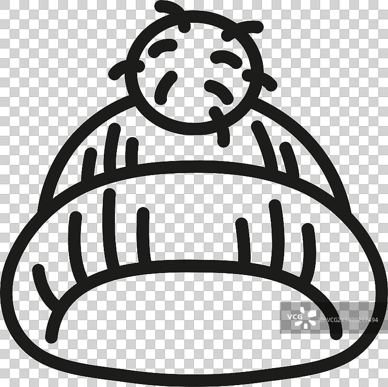 毛皮帽子图片素材