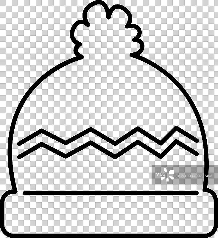 毛皮帽子图片素材