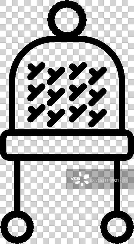 毛皮帽子图片素材