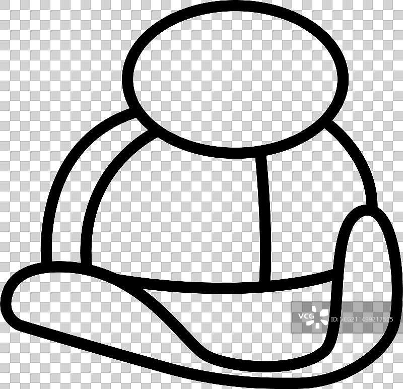 毛皮帽子图片素材