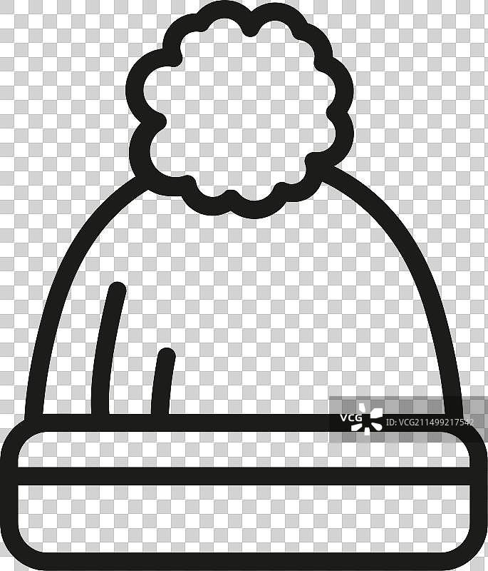 毛皮帽子图片素材