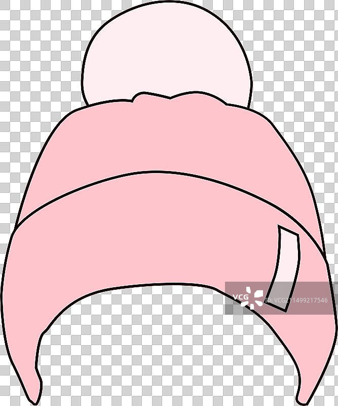 毛皮帽子图片素材