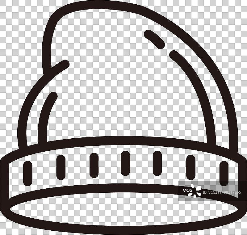 无檐小便帽图片素材