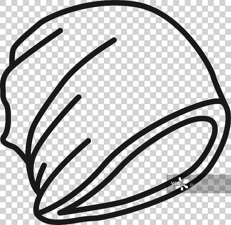 无檐小便帽图片素材