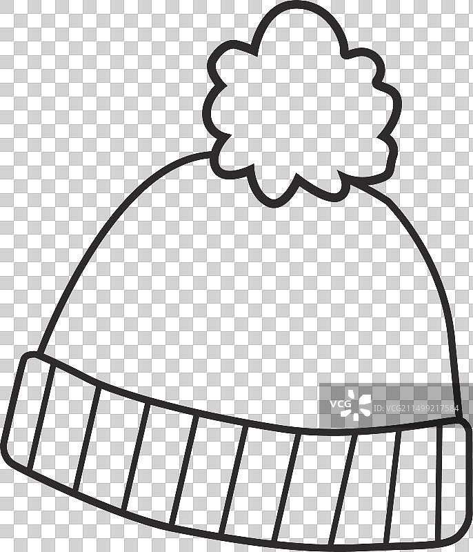 毛皮帽子图片素材