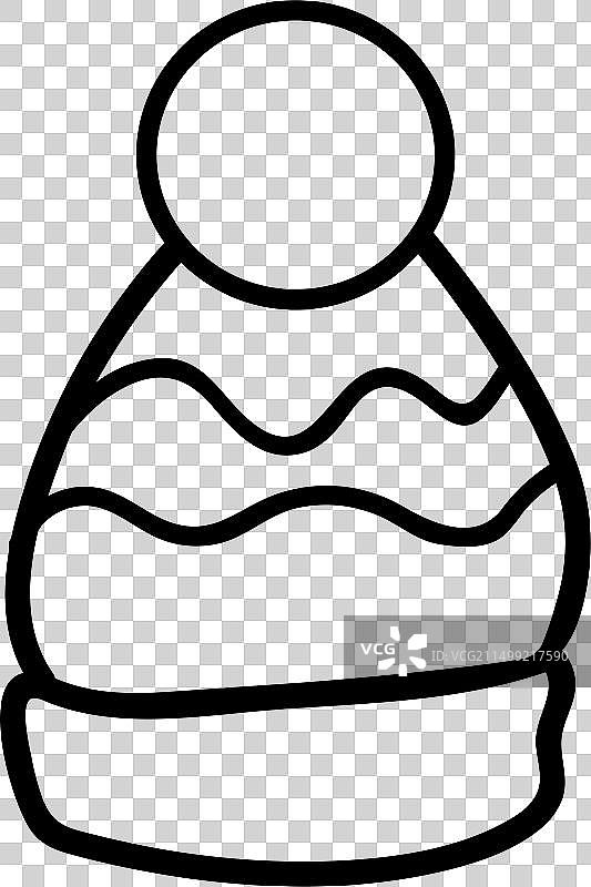 毛皮帽子图片素材