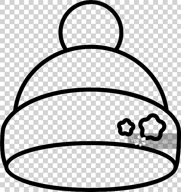 毛皮帽子图片素材