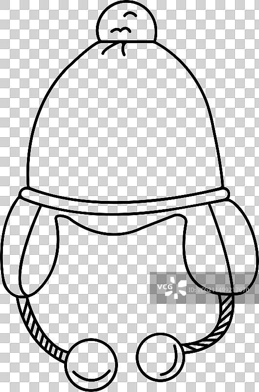 毛皮帽子图片素材