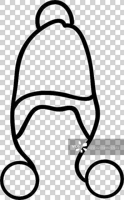 毛皮帽子图片素材