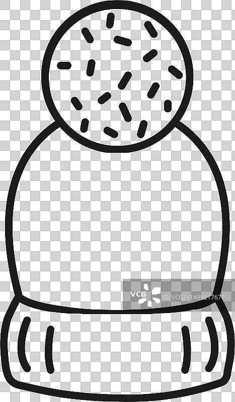 毛皮帽子图片素材