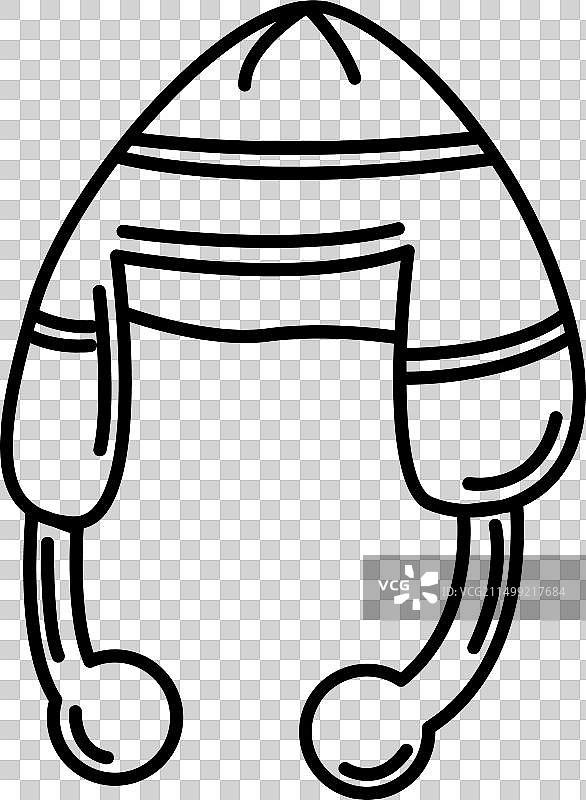 毛皮帽子图片素材