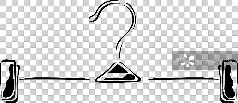 衣架，裤架图片素材