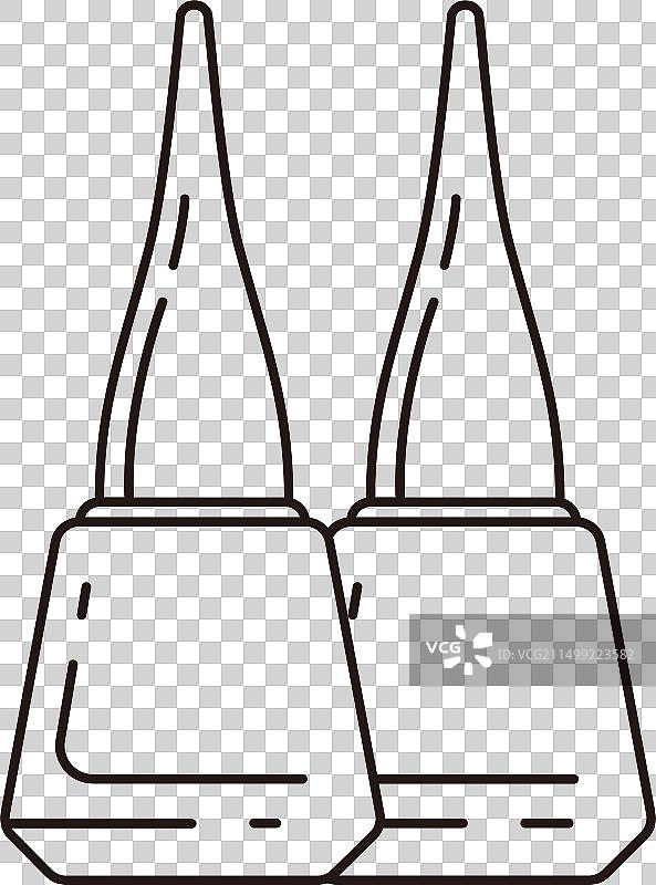 涂指甲油图片素材