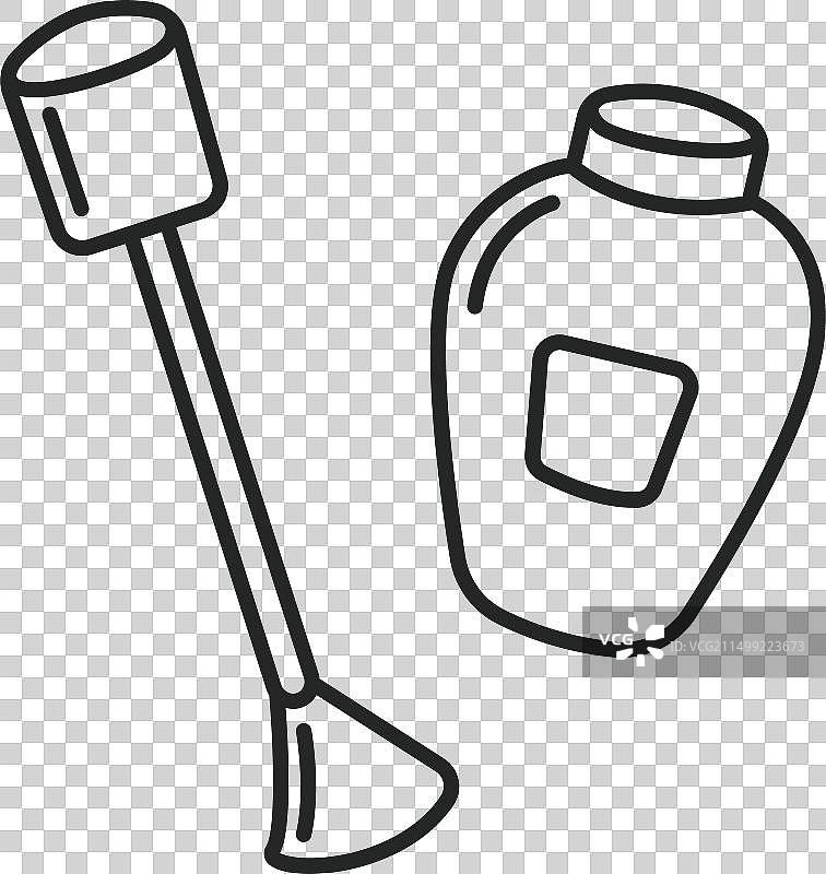 指甲油图片素材