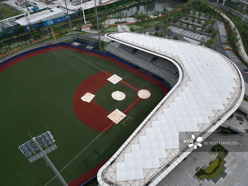 绍兴 棒垒球场图片素材