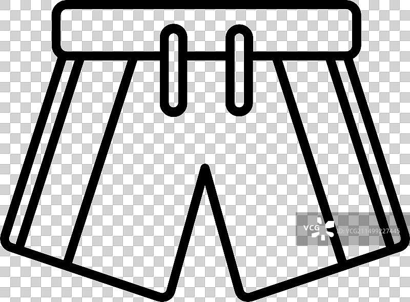 男士泳衣与泳裤图片素材