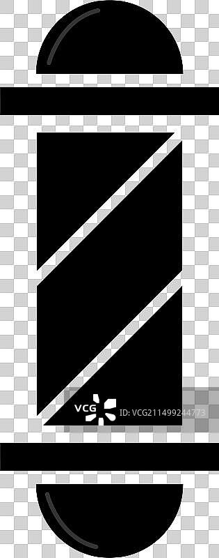 理发店标志，理发店招牌图片素材