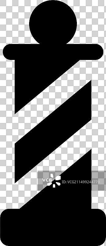 理发店标志，理发店招牌图片素材