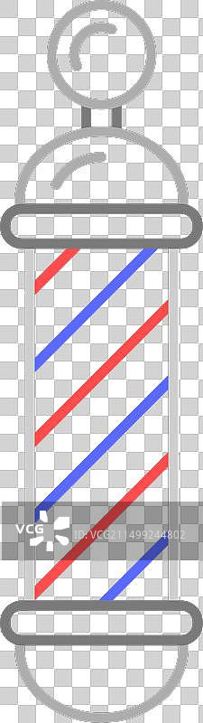 理发店标志，理发店招牌图片素材