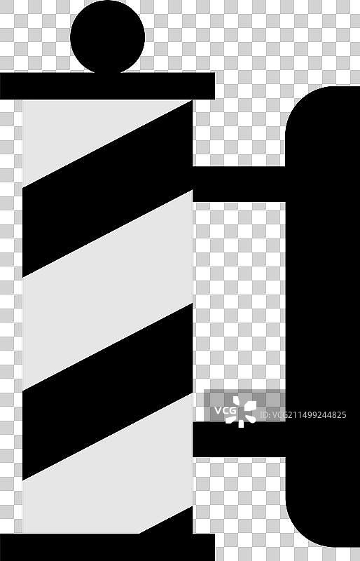 理发店标志，理发店招牌图片素材