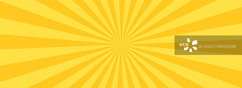 阳光光线背景黄色banner图片素材