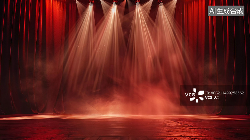 【AI数字艺术】歌剧院舞台场景图片素材
